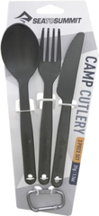 Набір столових приладів Sea To Summit - Camp Cutlery Set Charcoal (STS ACUTLCH)